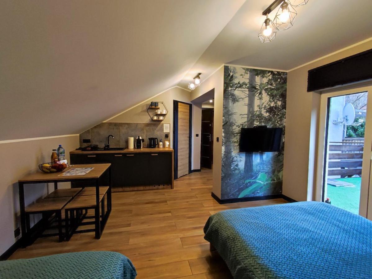 Apartament Olimpijska 54 Z Prywatnym Jacuzzi Na Tarasie Szczyrk Dış mekan fotoğraf