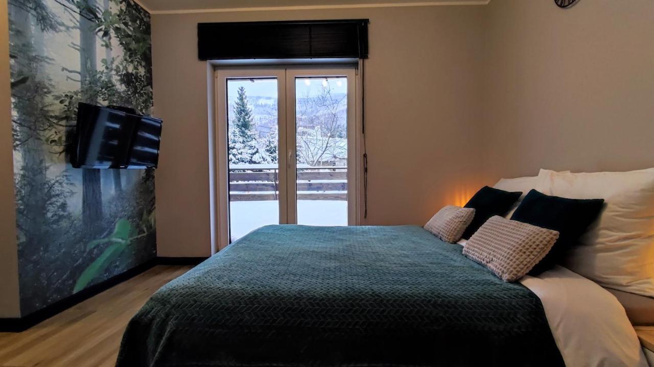Apartament Olimpijska 54 Z Prywatnym Jacuzzi Na Tarasie Szczyrk Dış mekan fotoğraf