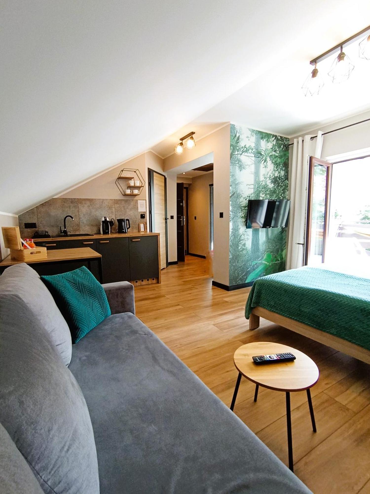 Apartament Olimpijska 54 Z Prywatnym Jacuzzi Na Tarasie Szczyrk Dış mekan fotoğraf